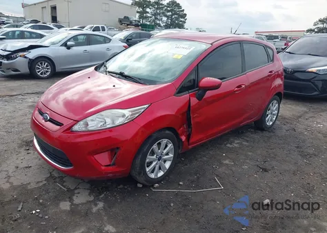 2012 Ford Fiesta Se из США, поврежденный, VIN 3FADP4EJ6CM220000